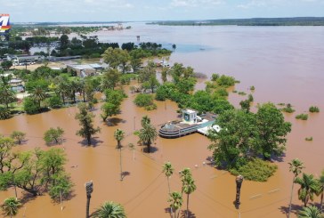 El río continúa bajando en los tres departamentos afectados por la creciente