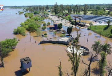 El río descendió 18 cm en Paysandú en las últimas 24 horas; se mantiene el número de desplazados en el departamento