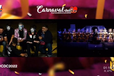 Murgas y humoristas en la segunda noche de Carnaval en el Anfiteatro