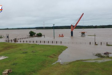 Río en aumento: podría llegar a 7.80 en Paysandú, indica el Sinae