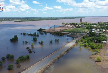 Río continúa bajando; UTE ya reconectó 67 servicios de los 218 interrumpidos en Paysandú por la creciente